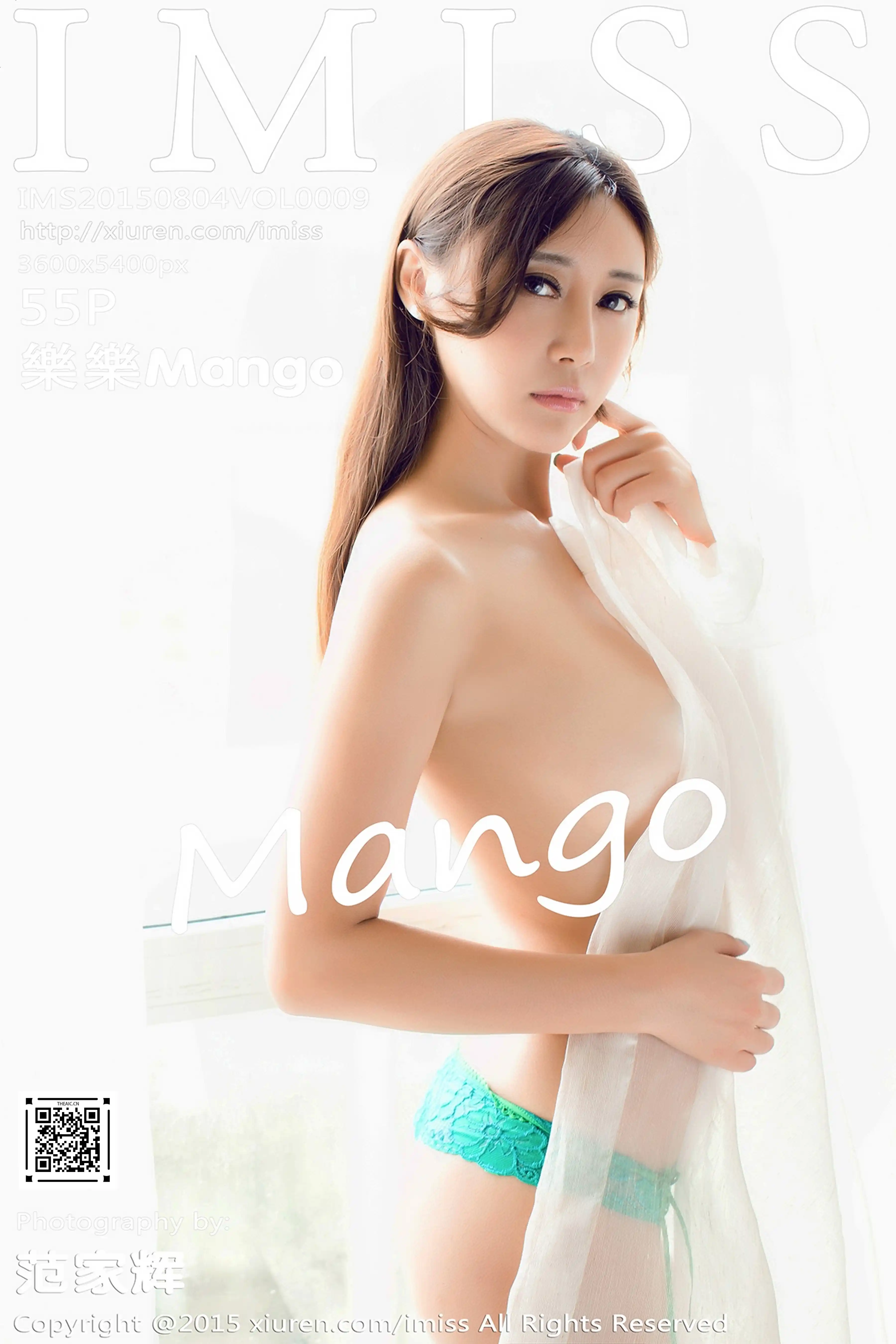 IMISS爱蜜社 2015.08.04 Vol.009 樂樂Mango [55P 127M]-秀人坊